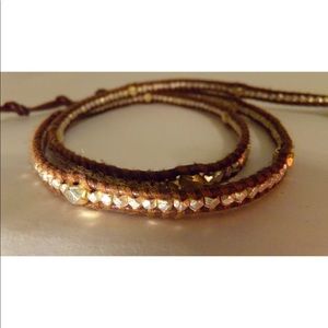 Sundance Catalog Chan Luu sterling wrap bracelet